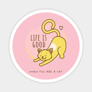 Life is good Magnet